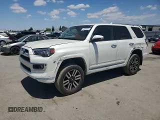 2018 Toyota 4Runner SR5 with VIN JTEBU5JR8J5533639, listed as a Copart auction lot 56989305 with 74,351 mi miles and Salvage title. Bid and sale history available at DreamBid. Image 1.