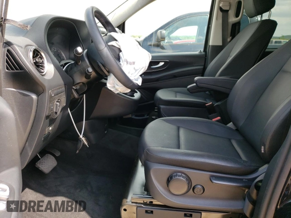 2021 Mercedes-Benz Metris with VIN W1WV0FEY3M3830388, listed as a Copart auction lot 45854963 with 3,548 mi miles and . Bid and sale history available at DreamBid. Image 7.