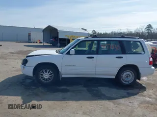 2001 Subaru Forester S w/Premium Pkg with VIN JF1SF65621H759426, listed as a IAAI auction lot 41577130 with 192,910 mi miles. Bid and sale history available at carsss.com. Image 14.