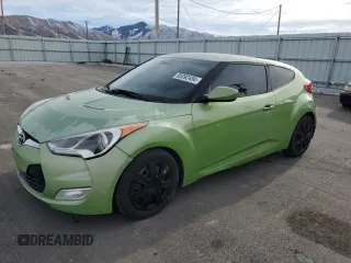 2012 Hyundai Veloster w/Red Int with VIN KMHTC6AD7CU081810, listed as a Copart auction lot 85392454 with 172,747 mi miles and Clean title. Bid and sale history available at DreamBid. Image 1.