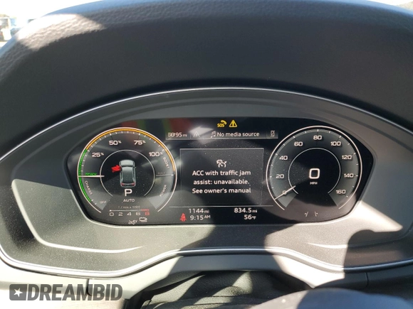 2024 Audi Q5 S line Premium Plus z VIN WA1E2AFY6R2125874, wystawiony jako Copart lot #47052955 z przebiegiem 1 144 mil mil oraz Szkoda całkowita • Salvage title. Historia ofert i sprzedaży dostępna na DreamBid. Obrazek 9.