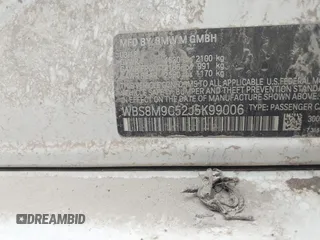 2018 BMW M3 z VIN WBS8M9C52J5K99006, wystawiony jako IAAI lot #40894548 z przebiegiem Nie podano mil oraz . Historia ofert i sprzedaży dostępna na DreamBid. Obrazek 9.