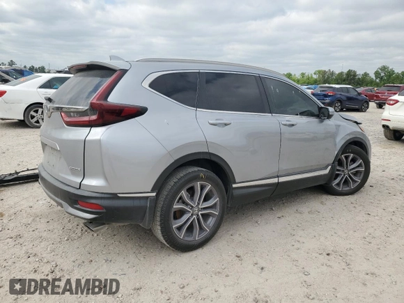 2020 Honda CR-V Touring with VIN 5J6RW1H99LL008397, listed as a Copart auction lot 52683575 with 70,704 mi miles and Salvage Title. Bid and sale history available at carsss.com. Image 3.