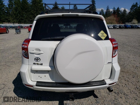 2011 Toyota RAV4 with VIN 2T3BF4DV8BW105520, listed as a Copart auction lot 53967715 with 136,305 mi miles and Salvage Title. Bid and sale history available at carsss.com. Image 6.