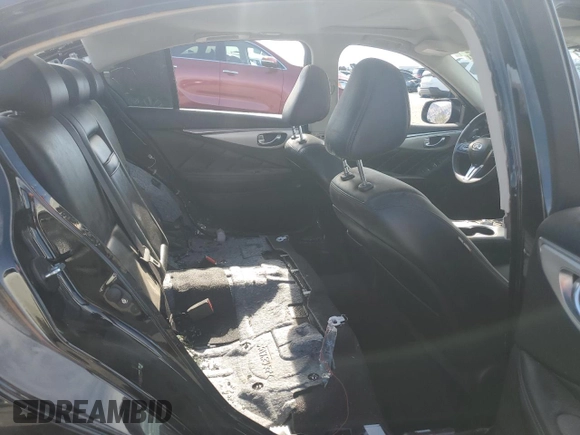 2021 Infiniti Q50 Luxe with VIN JN1EV7BP7MM703722, listed as a Copart auction lot 50768955 with Not provided miles and Salvage title. Bid and sale history available at DreamBid. Image 11.