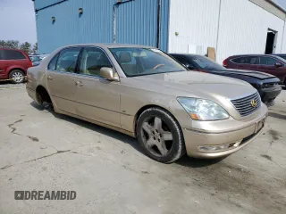 2004 Lexus LS 430 with VIN JTHBN36F140162697, listed as a Copart auction lot 47810895 with 304,336 mi miles and Clean Title. Bid and sale history available at DreamBid. Image 4.