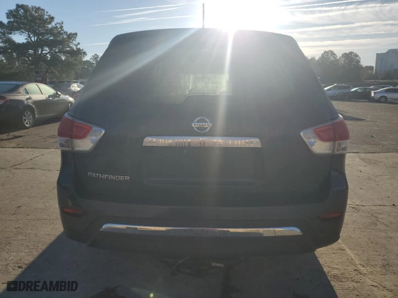 2016 Nissan Pathfinder S with VIN 5N1AR2MN4GC643063, listed as a Copart auction lot 50183275 with 132,924 mi miles and Salvage Title. Bid and sale history available at carsss.com. Image 6.