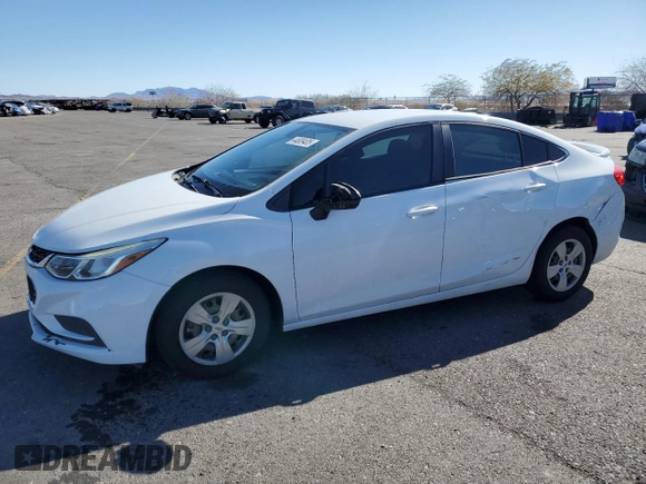 2018 Chevrolet Cruze LS with VIN 1G1BC5SM9J7154902, listed as a Copart auction lot 44809405 with 94,925 mi miles and Salvage Title. Bid and sale history available at DreamBid. Image 1.