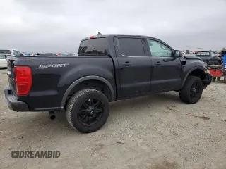 2019 Ford Ranger XL with VIN 1FTER4EH2KLA15750, listed as a Copart auction lot 60287905 with 54,591 mi miles and Salvage title. Bid and sale history available at DreamBid. Image 3.