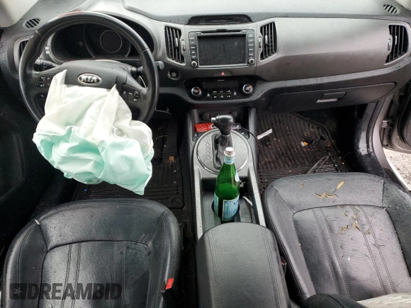2013 Kia Sportage EX with VIN KNDPCCA24D7401149, listed as a Copart auction lot 48979365 with Not provided miles and Salvage title. Bid and sale history available at DreamBid. Image 8.
