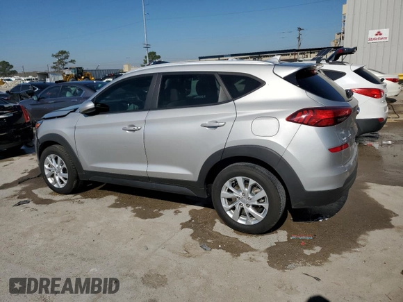 2021 Hyundai Tucson Value with VIN KM8J33A46MU395875, listed as a Copart auction lot 48708455 with 70,675 mi miles and Salvage Title. Bid and sale history available at carsss.com. Image 2.