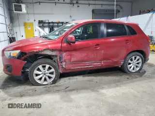 2013 Mitsubishi Outlander Sport ES with VIN 4A4AR3AU4DE012344, listed as a Copart auction lot 42775285 with 25,783 mi miles and Salvage Title. Bid and sale history available at carsss.com. Image 1.