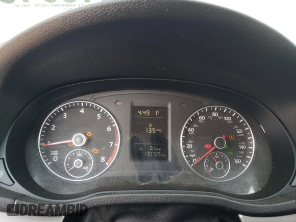 2012 Volkswagen Passat S with VIN 1VWAP7A30CC042976, listed as a Copart auction lot 56159455 with 130,729 mi miles and Salvage title. Bid and sale history available at DreamBid. Image 9.