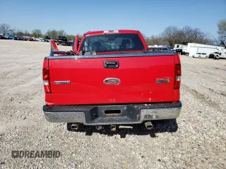 2007 Ford F-150 XLT with VIN 1FTPX14V57KD25036, listed as a Copart auction lot 51657475 with Not provided miles and Salvage title. Bid and sale history available at DreamBid. Image 6.