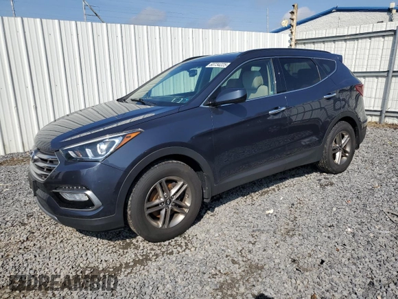 2017 Hyundai Santa Fe 2.4L with VIN 5NMZUDLB1HH005770, listed as a Copart auction lot 60734225 with 58,597 mi miles and Clean title. Bid and sale history available at DreamBid. Image 1.