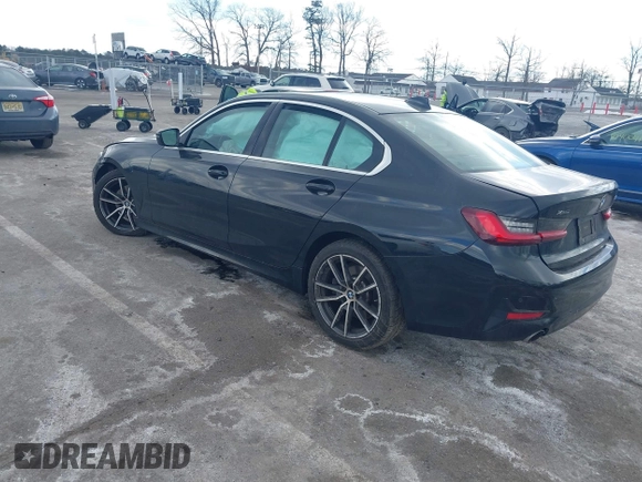 2022 BMW 3 Series 330i xDrive with VIN 3MW5R7J02N8C24349, listed as a IAAI auction lot 41441931 with 45,768 mi miles. Bid and sale history available at carsss.com. Image 3.