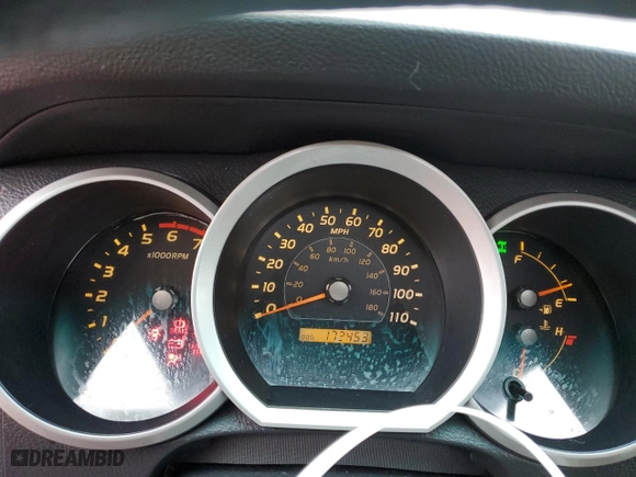 2007 Toyota 4Runner SR5 with VIN JTEBU14R070128613, listed as a Copart auction lot 44547595 with 172,453 mi miles and Salvage Title. Bid and sale history available at carsss.com. Image 9.
