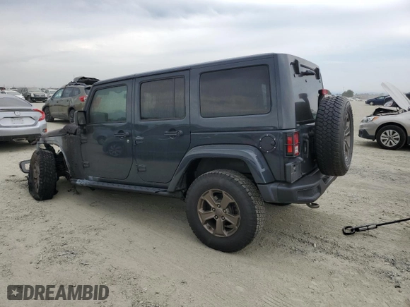 2018 Jeep Wrangler JK Unlimited Sport S with VIN 1C4BJWDG1JL871201, listed as a Copart auction lot 66026884 with 0 mi miles and Non Repairable. Bid and sale history available at carsss.com. Image 2.