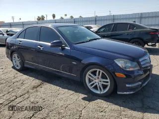 2012 Mercedes-Benz C 250 Sport with VIN WDDGF4HB6CR214751, listed as a Copart auction lot 61271155 with 133,097 mi miles and Clean title. Bid and sale history available at DreamBid. Image 4.