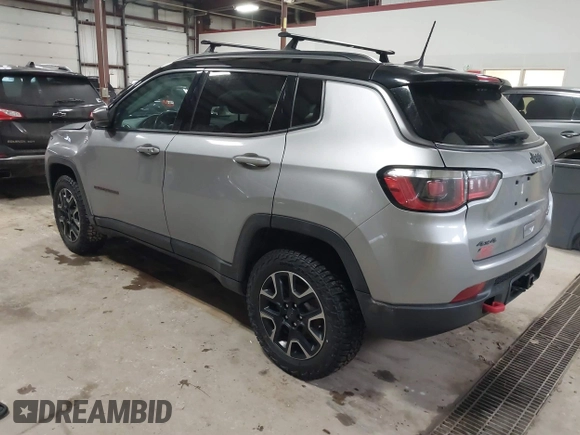 2019 Jeep Compass Trailhawk с VIN 3C4NJDDB0KT712004, выставлен на аукционе IAAI как лот 41667570 с пробегом 46 408 миль миль и . История ставок и продаж доступна на DreamBid. Изображение 3.