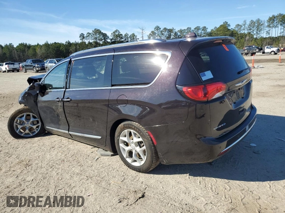 2017 Chrysler Pacifica Touring L Plus with VIN 2C4RC1EG0HR525202, listed as a Copart auction lot 42175765 with Not Provided miles and Salvage Title. Bid and sale history available at DreamBid. Image 2.
