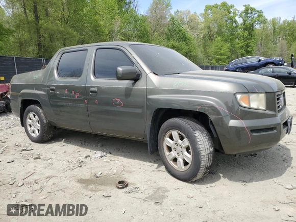2006 Honda Ridgeline RTS z VIN 2HJYK16476H544699, wystawiony jako Copart lot #53528725 z przebiegiem 225 881 mil mil oraz Szkoda całkowita • Salvage title. Historia ofert i sprzedaży dostępna na DreamBid. Obrazek 4.