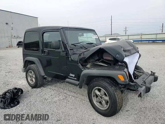 2003 Jeep Wrangler SE with VIN 1J4FA29113P351844, listed as a Copart auction lot 81411324 with 53,525 mi miles and Salvage title. Bid and sale history available at DreamBid. Image 11.