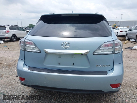 2012 Lexus RX 350 with VIN 2T2ZK1BA1CC069394, listed as a IAAI auction lot 42415689 with 125,539 mi miles and . Bid and sale history available at DreamBid. Image 16.