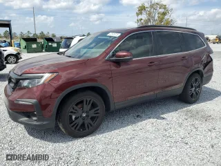 2022 Honda Pilot Special Edition with VIN 5FNYF6H2XNB030268, listed as a Copart auction lot 47570775 with 43,734 mi miles and Non Repairable. Bid and sale history available at carsss.com. Image 1.