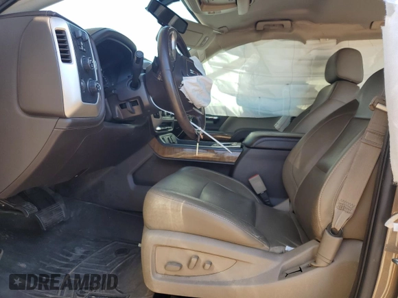 2015 GMC Sierra 1500 SLT with VIN 3GTU2VEJ8FG470016, listed as a Copart auction lot 81101074 with 97,524 mi miles and Salvage Title. Bid and sale history available at DreamBid. Image 7.