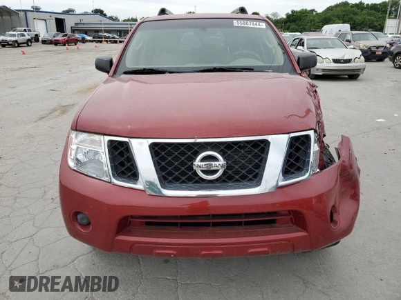 2009 Nissan Pathfinder S with VIN 5N1AR18B79C604027, listed as a Copart auction lot 59781484 with 243,055 mi miles and Salvage Title. Bid and sale history available at carsss.com. Image 5.
