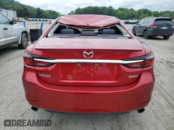 2019 Mazda 6 Grand Touring Reserve with VIN JM1GL1WY0K1501718, listed as a Copart auction lot 64240123 with 70,306 mi miles and . Bid and sale history available at DreamBid. Image 6.