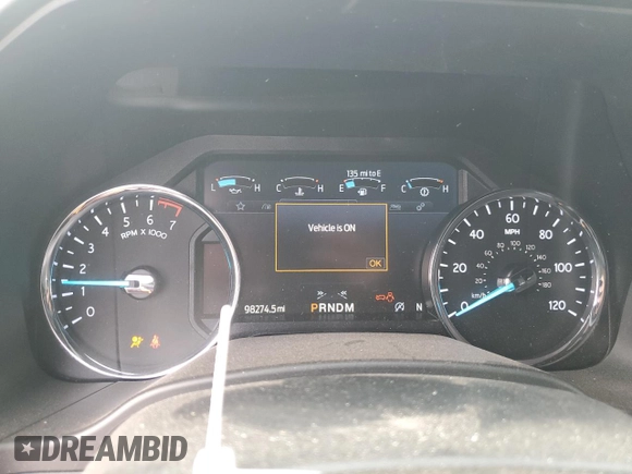 2020 Ford Expedition Max XLT with VIN 1FMJK1HT6LEA04155, listed as a Copart auction lot 84870554 with 98,274 mi miles and Salvage Title. Bid and sale history available at DreamBid. Image 9.