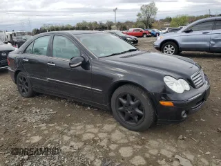 2007 Mercedes-Benz C 280 Luxury with VIN WDBRF92H37F932177, listed as a Copart auction lot 51759975 with 164,825 mi miles and Salvage title. Bid and sale history available at DreamBid. Image 4.