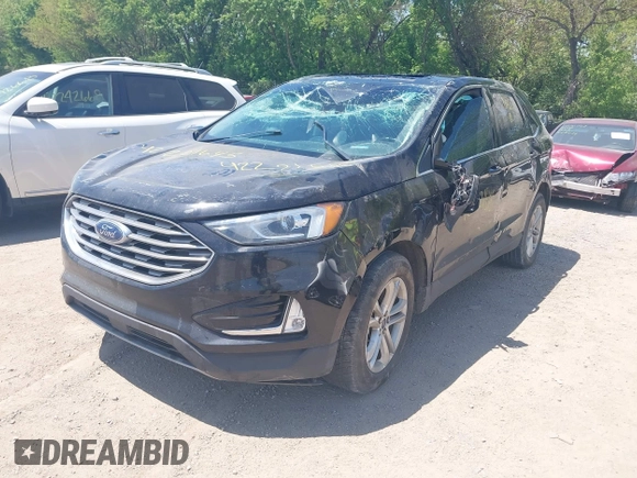2019 Ford Edge SEL with VIN 2FMPK4J9XKBB03842, listed as a IAAI auction lot 42221645 with 155,424 mi miles and . Bid and sale history available at DreamBid. Image 2.