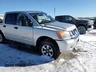 2010 Nissan Titan LE with VIN 1N6AA0EC1AN302984, listed as a Copart auction lot 89266195 with 80,743 mi miles and Salvage Title. Bid and sale history available at carsss.com. Image 11.