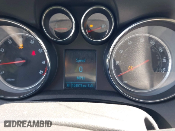 2016 Buick Encore with VIN KL4CJASB8GB701473, listed as a IAAI auction lot 42103724 with 104,978 mi miles. Bid and sale history available at carsss.com. Image 7.