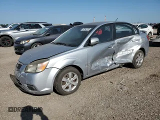 2011 Kia Rio LX with VIN KNADH4A37B6954946, listed as a Copart auction lot 52342385 with 151,984 mi miles and Salvage Title. Bid and sale history available at carsss.com. Image 1.