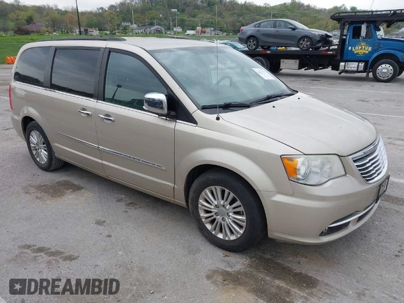 2012 Chrysler Town & Country Touring-L with VIN 2C4RC1CG3CR368471, listed as a IAAI auction lot 42045154 with 212,696 mi miles. Bid and sale history available at carsss.com. Image 1.