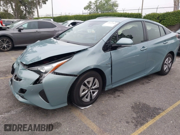 2017 Toyota Prius Two with VIN JTDKARFU7H3052594, listed as a IAAI auction lot 42035969 with 50,789 mi miles and . Bid and sale history available at DreamBid. Image 17.