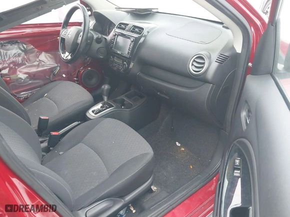 2017 Mitsubishi Mirage SE with VIN ML32A4HJ0HH012563, listed as a IAAI auction lot 41465955 with 72,771 mi miles. Bid and sale history available at carsss.com. Image 5.