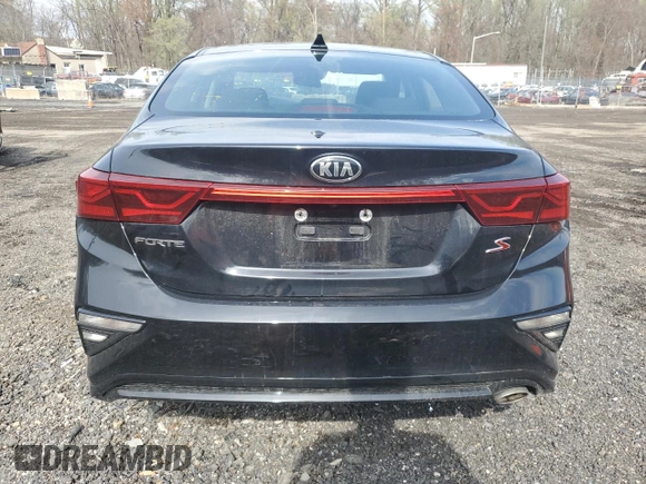 2019 Kia Forte S with VIN 3KPF34AD9KE072349, listed as a Copart auction lot 51484735 with 0 mi miles and Salvage Title. Bid and sale history available at carsss.com. Image 6.