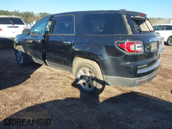 2016 GMC Acadia SLE with VIN 1GKKRPKD6GJ312372, listed as a IAAI auction lot 40883399 with 125,816 mi miles. Bid and sale history available at carsss.com. Image 3.
