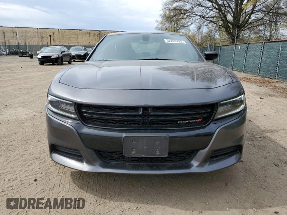 2018 Dodge Charger SXT with VIN 2C3CDXBG9JH337532, listed as a Copart auction lot 52203795 with 82,392 mi miles and Salvage Title. Bid and sale history available at DreamBid. Image 5.
