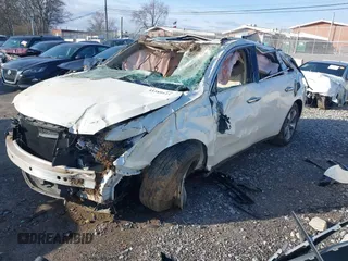 2014 Acura MDX with VIN 5FRYD3H24EB016580, listed as a IAAI auction lot 41589124 with 101,155 mi miles. Bid and sale history available at carsss.com. Image 2.