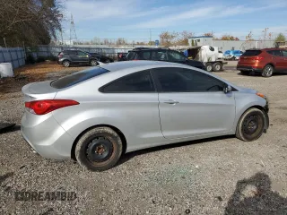 2013 Hyundai Elantra Coupe GS with VIN KMHDH6AE5DU001808, listed as a Copart auction lot 77940704 with 145,410 mi miles and Salvage Title. Bid and sale history available at carsss.com. Image 3.