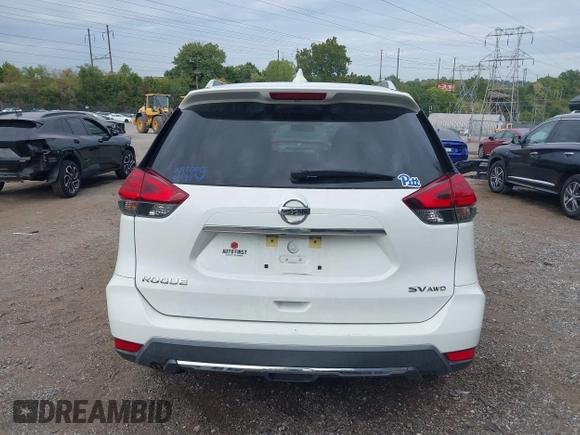 2017 Nissan Rogue SV with VIN KNMAT2MV9HP604372, listed as a IAAI auction lot 40372180 with 96,924 mi miles. Bid and sale history available at carsss.com. Image 17.