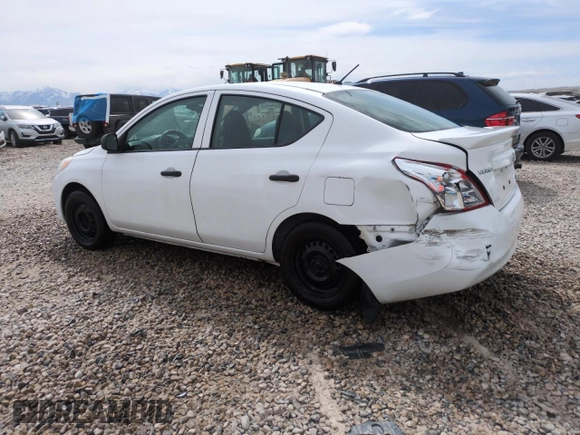 2013 Nissan Versa S Plus with VIN 3N1CN7AP8DL819076, listed as a Copart auction lot 54154645 with 147,725 mi miles and Salvage title. Bid and sale history available at DreamBid. Image 2.