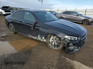 2022 Mercedes-Benz E-Class E 350 with VIN W1KZF8DB5NB090117, listed as a Copart auction lot 44646145 with 15,919 mi miles and Salvage Title. Bid and sale history available at carsss.com. Image 4.