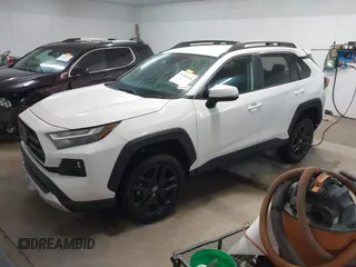 2023 Toyota RAV4 Adventure with VIN 2T3J1RFV6PW369380, listed as a IAAI auction lot 41708126 with 33,683 mi miles. Bid and sale history available at carsss.com. Image 19.